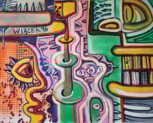 <p class="MsoNormal">Jacek Wiącek, To jest problem oczywiście nie jedyny, obraz olejny, 90 x 120 cm, 2016</p>