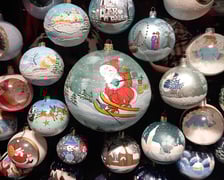 Bombki ze zbiorów Muzeum Bombki w Miliczu