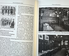 <p>Strona z książki ze znanymi w XIX wieku piwiarniami</p>