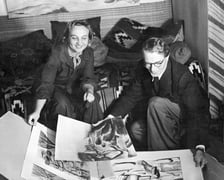 <p>Gerda Stryi-Leitgeb z mężem Erichem we Wrocławiu w latach 30. XX wieku </p>