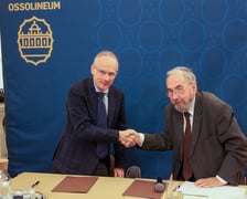 Przekazanie korespondencji profesora Janusza Deglera do Biblioteki Ossolineum, 18 września 2025