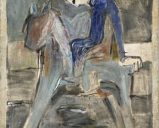 <p class="MsoNormal" style="margin-bottom: 0cm; line-height: normal;">Waldemar Cwenarski, „Pajac na koniu”, 1951, olej, płótno, Muzeum Narodowe we Wrocławiu</p>