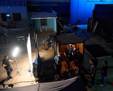 <p>Wytwórnia Filmów Fabularnych we Wrocławiu - studio "B", plan filmu "1949" w reż. Pawła Pawlikowskiego</p>