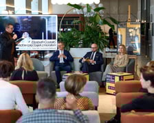 <p>Konferencja prasowa przed 11. Międzynarodowym Festiwalem Teatralnym Dialog-Wrocław 2025</p>