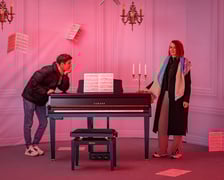 <p>Strefa Melomana Konkursu Chopinowskiego w specjalnym pawilonie na pl. Społecznym przed dawnym Impartem </p>