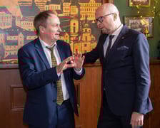 Spotkanie z ambasadorem Niemiec Viktorem Elblingiem, 16.01.2024