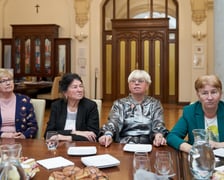 Wizyta seniorów w gabinecie  prezydenta Wrocławia