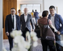 Uczestnicy spotkania zorganizowanego przez Stowarzyszenie Europa Forum.