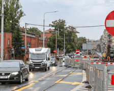 Prace na ulicy Trzebnickiej