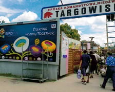 Na zdjęciu targowisko przy ul. Niedźwiedziej