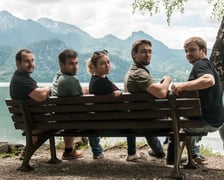 Na zdjęciu: Jędrzej Kowalewski, Mikołaj Podgórski, Dorota Budzyń, Maksymilian Żurman, Kamil Sieciński, źródło: Scanway