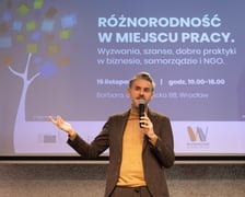 konferencji “Różnorodność w miejscu pracy - wyzwania, szanse i dobre praktyki w biznesie, samorządzie i NGO”