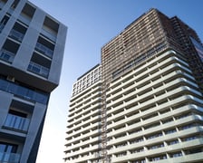 <p>Budowa kompleksu Quorum przy ul. Sikorskiego na Szczepinie&nbsp;</p>