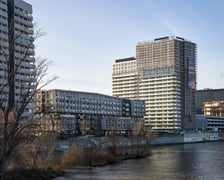 <p>Kompleks Quorum ma się składać z pięciu budynk&oacute;w, nazwanych alfabetycznie (A&ndash;E).</p>