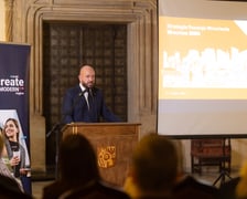Uczestnicy spotkania  dotyczącego strategii Wrocławia 2050