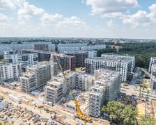 Tak powstaje Port Popowice - jedna z największych nadodrzańskich j inwestycji mieszkaniowych we Wrocławiu.