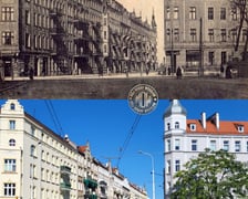 ul. Piastowska, współczesne i przedwojenne zdjęcia Wrocławia