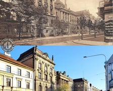 Ul. J. Piłsudskiego, współczesne i przedwojenne zdjęcia Wrocławia