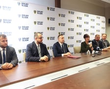 Uczestnicy spotkania firmy Scanway z przedstawicielami samorządu i ARAW.