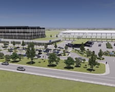Wizualizacje zakładu firmy Intel, który miał powstać w Miękini