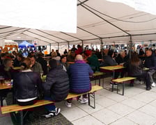 Uczestnicy Wrocławskiego Oktoberfest  na placu Nowy Targ, 11.10.2025 r.