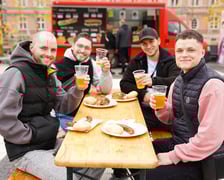 Uczestnicy Wrocławskiego Oktoberfest  na placu Nowy Targ, 11.10.2025 r.