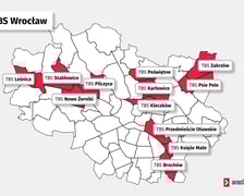 Osiedla TBS  Wrocław na mapie Wrocławia