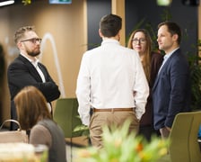 Uczestnicy śniadania biznesowego Invest in Wroclaw.