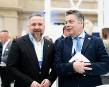 Drugi dzień konferencji East x West Forum w Pawilonie Czterech Kopuł we Wrocławiu (9 kwietnia 2026 r.).