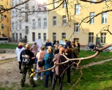 konsultacje podwórka przy ulicy Barlickiego we Wrocławiu