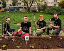 grupa liderów Halo Huby uczestnicząca w projekcie WALL