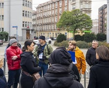 Spacer konsultacyjny dotyczący przyszłości ul. Szczytnickiej we Wrocławiu, który się odbył 30 listopada 2024 roku