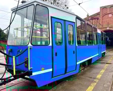 <p>Konstal 105Na przekazany przez MPK Wrocław Towarzystwu Miłośnik&oacute;w Wrocławia, zdjęcie archiwlane z 2023 roku</p>