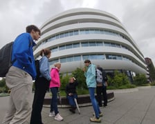 <p>Zielone rozwiązania przy hotelu OVO. Wizyta studyjna we Wrocławiu w ramach projektu GreenPlace.</p>