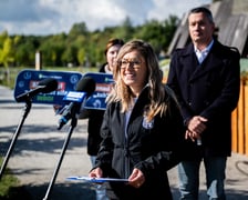 <p>Briefing prasowy poświęcony rozpoczynającemu się 3.10.2025 głosowaniu w WBO 2025. Przy mikrofonie Monika Dubec z Biura Prasowego Urzędu Miejskiego Wrocławia</p>