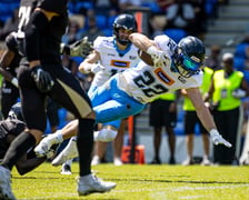 Wyjazdowy mecz futbolu amerykańskiego London Warriors - Panthers Wrocław - 24 maja 2026 r.