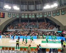 Mecz Śląska Wrocław z Partizanem Belgrad w Hali Stulecia zakończył się wygraną gości