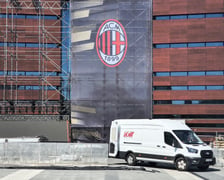 Strefa kibica na Super Mecz w budowie, 13 sierpnia 2026