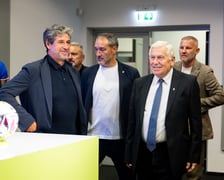 <p>Konferencja prasowa zapowiadająca Mecz Mistrz&oacute;w: Polska vs. Włochy. Wrocław, 08.09.2026.</p>
