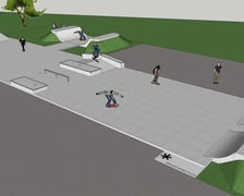 Tak będzie wyglądał nowy skatepark na Sołtysowicach