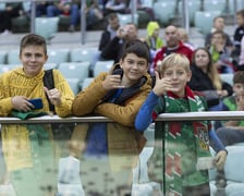 Zdjęcia kibiców z meczu Śląsk Wrocław - Jagiellonia Białystok na Tarczyński Arena, 23 października 2022 r.