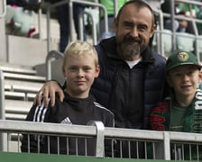 Zdjęcia kibiców z meczu Śląsk Wrocław - Jagiellonia Białystok na Tarczyński Arena, 23 października 2022 r.