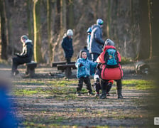 Na zdjęciu uczestnicy sobotniego biegu w Lesie Osobowickim we Wrocławiu