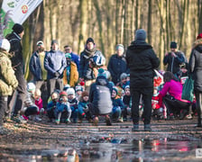 Na zdjęciu uczestnicy sobotniego biegu w Lesie Osobowickim we Wrocławiu