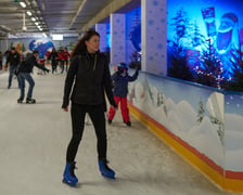 Na zdjęciu lodowisko na stadionie Tarczyński Arena, styczeń 2023