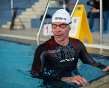 Trening Adriana Kostery w Aquaparku Wrocław