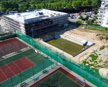 Aquapark na Zakrzowie we Wrocławiu. Zdjęcia z budowy