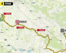 Tour de Pologne 2023. Trasa na Dolnym Śląsku - etap IV