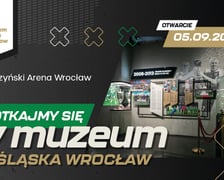 Muzeum piłkarskiego Śląska Wrocław zlokalizowane na stadionie Tarczyński Arena