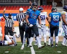 Zawodnicy Panthers Wrocław podczas meczu
